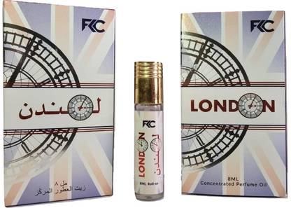 Fkc LONDON CONCENTRATED PERFUME OIL 8 ML Herbal Attar