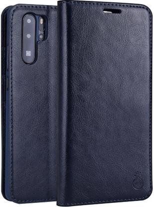 Pure Color Book Cover for Huawei P30 Pro