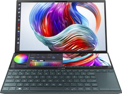 ASUS ZenBook Duo Intel Core i5 10th Gen 10210U - (8 GB/512 GB SSD/Windows 10 Home/2 GB Graphics) UX481FL-BM5811T Thin and Light Laptop