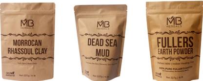 MB Herbals MUD PACK COMBO PACK OF 3