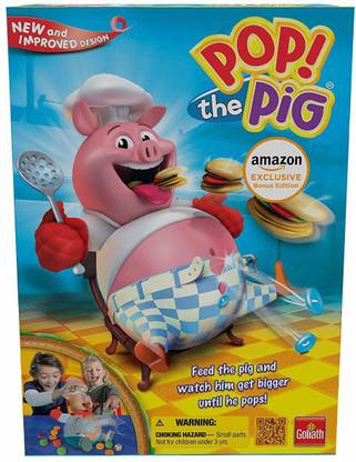 Pop the Pig Finger Twister Game