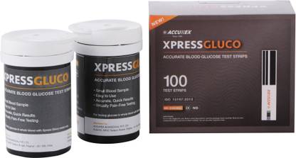 Accurex Biomedical MI-5004 100 Glucometer Strips