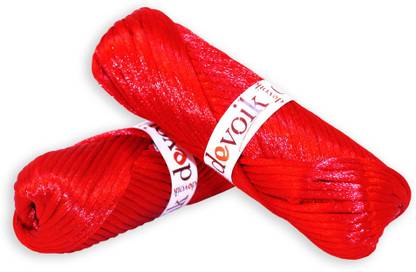 Devoik Red Reshmi Mouli / Moli / Klava - Set of 2