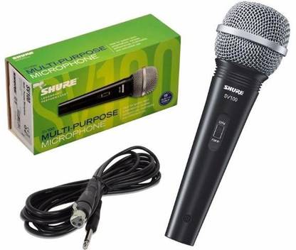 Shure SV100-W Multi-Purpose Microphone with XLR-1/4" Cable Microphone
