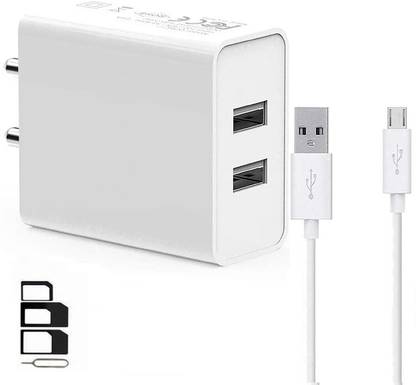 ShopsYes Wall Charger Accessory Combo for XOLO Cube 5.0, XOLO Q1200, XOLO A600, XOLO A500S IPS, XOLO A500 Club, XOLO Q1000 Opus, XOLO A500S Lite, XOLO A1000s, XOLO Q1011, XOLO Omega 5.0, XOLO LT900 LTE, XOLO Play 8X-1200, XOLO Q510s, XOLO Q500S IPS, XOLO Q800 Dual Port Charger Original Adapter Like Wall Charger, Mobile Power Adapter, Fast Charger, Android Smartphone Charger, Battery Charger, High Speed Travel Charger With 1 Meter Micro USB Cable Charging Cable Data Cable