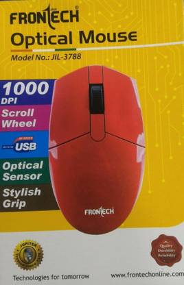 Frontech JIL-3788 Wired Ambidextrous Optical  Gaming Mouse