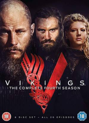 Vikings: The Complete Season 4 - Vol. 1 & 2 (6-Disc Box Set) (Fully Packaged Import) (Region 2)