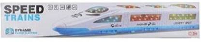 HATELLO Emu Speed Train For Kids With 3D Lights & Music (Multicolor) (White)