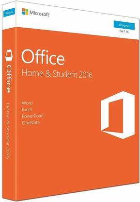 MICROSOFT Office 2016 Home & Student