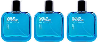 Wild Stone HYDRA ENERGY EAU DE PERFUME 50 ml - PACK OF 3 Eau de Parfum  -  50 ml