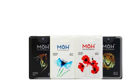 Sweetpea Men & Women Pocket Perfume 18 ml 400 Sprays (Pack Of 4) SI / EF Eau de Parfum  -  18 ml