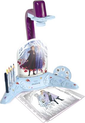 FROZEN Projector for Drawing and Painting, Recommended for Ages 3 Years, Multi-Colour