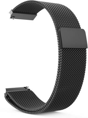 CHG Stainless Steel Mesh Milanese Loop Strap with Adjustable Magnetic Closure Replacement Strap Band for Gear S3 Classic & Frontier Smart Watch Strap