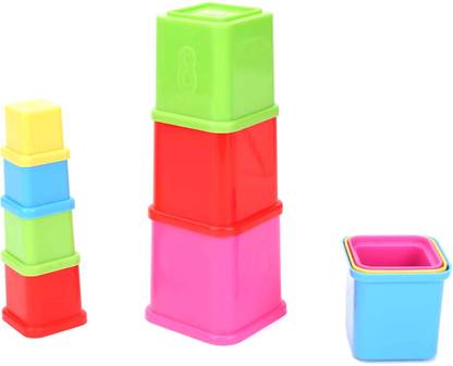 ARNIYAVALA Build Up Cube Stackers - 10 Pieces