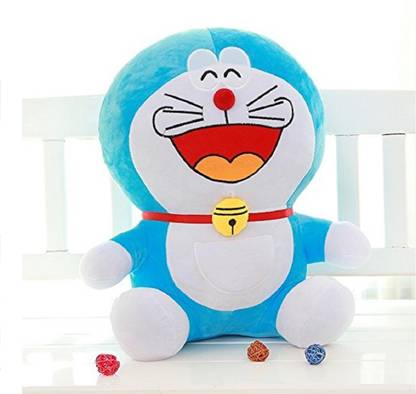 Tickles Blue Cat Robot Soft Toy  - 18 cm