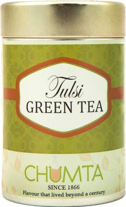 CHUMTA TULSI GREEN TEA Tulsi Green Tea Tin