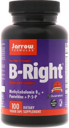 Jarrow Formulas B-Right, 100 Veggie Caps
