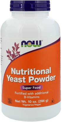 Now Foods Nutritional Yeast Powder, 10 oz (284 g)