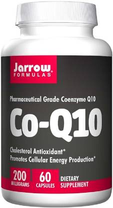 Jarrow Formulas Co-Q10, 200 mg, 60 Veggie Caps