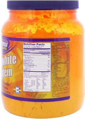 Now Foods Egg White Protein, Protein Powder, 1.2 lbs (544 g)