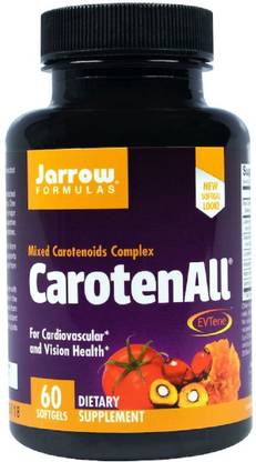 Jarrow Formulas CarotenALL, Mixed Carotenoids Complex, 60 Softgels