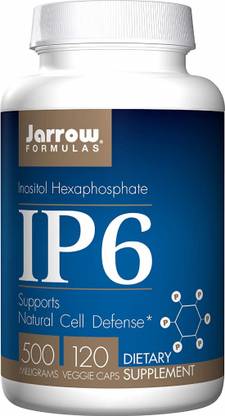 Jarrow Formulas IP6, Inositol Hexaphosphate, 500 mg, 120 Veggie Caps