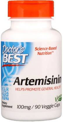 Doctor's Best Artemisinin, 100 mg, 90 Veggie Caps