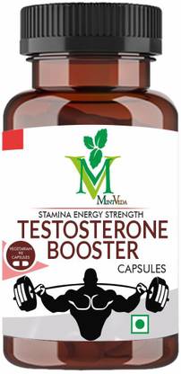 MInt Veda Testosterone Booster for Men-90 Vegetarian Supplement Capsule
