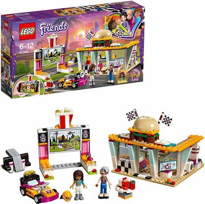 LEGO Drifting Diner with Go Kart Building Blocks