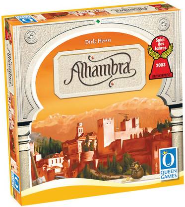 Queen Games Alhambra Strategy & War Board Game