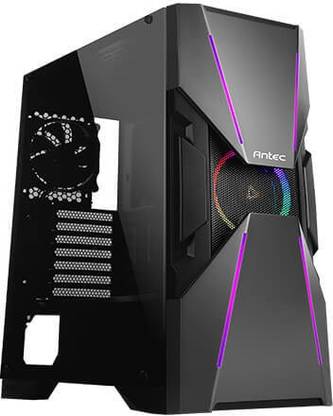 Antec DARK AVENGER MID-TOWER Cabinet with USB 2.0 and USB 3.0 Ports Compatible with Computer