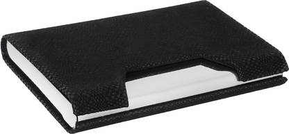 Flipkart SmartBuy High Quality Pack of 2 Executive Black Soft Finish ATM/ID/Visiting SUPER SLEEK 10 Card Holder