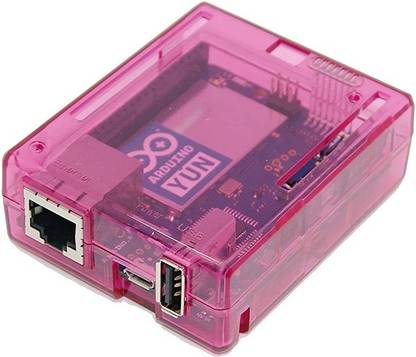 Makergenix Arduino Yun Case (Pink) Electronic Components Electronic Hobby Kit