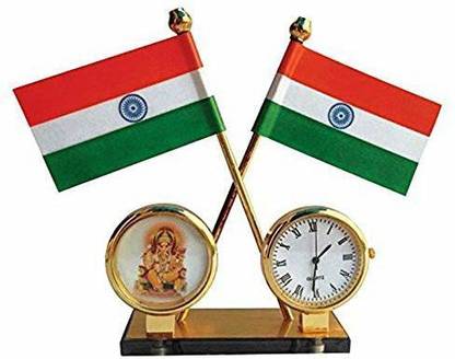 Ramanta India Double Sided Wind Car Dashboard Flag