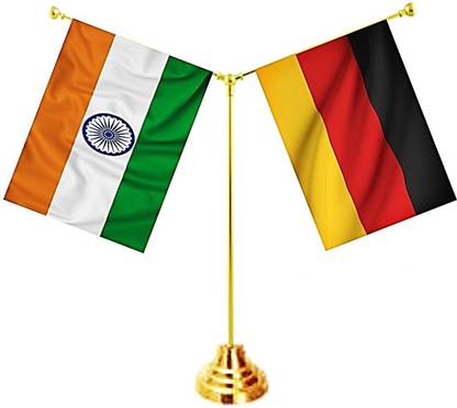 UNIQ India :: Germany Rectangle Table Miniature Flag