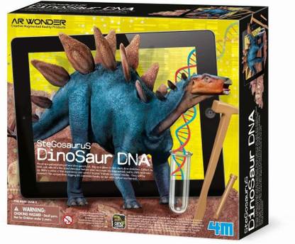4M Stegosaurus -Augmented Reality -Dinosaur DNA
