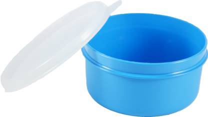 Trusted Zone 024 dry fruit box round 3 Containers Plastic Office Lunch Box