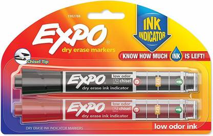 Expo Markers with Ink Indicator