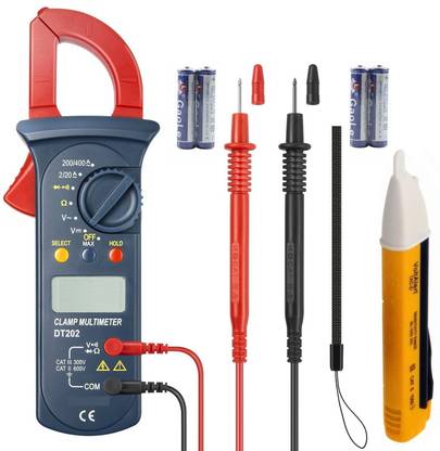 Techtest Digital Clamp Meter DT202 Digital Multimeter