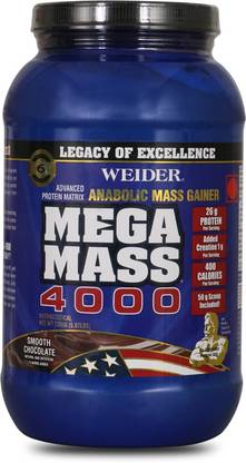 Weider Mega Mass-50616 Weight Gainers/Mass Gainers