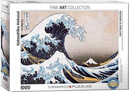 EuroGraphics Great Wave Kanagawa by Hokusai Puzzle (1000-Piece) [CAT_5028]