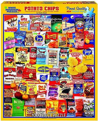 White Mountain Puzzles Potato Chips - 1000 Piece Jigsaw Puzzle Potato Chips - [CAT_5028]