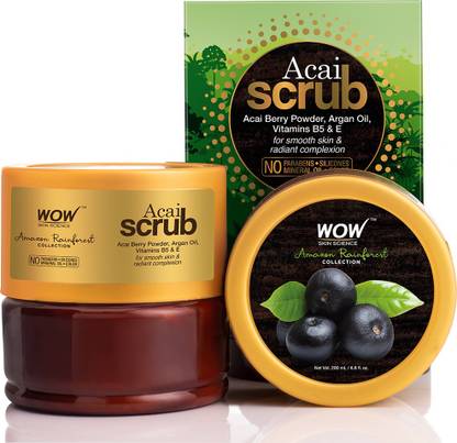 WOW SKIN SCIENCE Collection - Rain Forest Acai  Scrub
