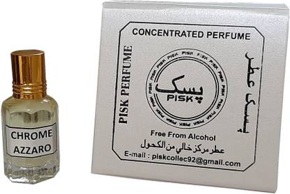 PISK CHROME AZZARO (ATTAR) PERFUME OIL / Floral Attar