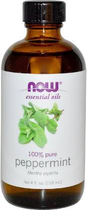 Now Foods Essential Oils, Peppermint, 4 fl oz (118 ml)