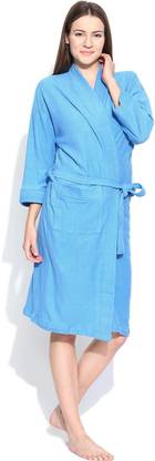CHILEELIFE Light Green Free Size Bath Robe