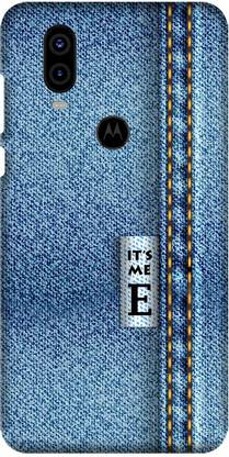 CASEMANTRA Back Cover for Motorola P40 - Zodiac Jeans Print