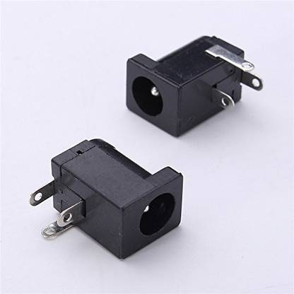 EMERGING TECHNOLOGIES A Set DC-005 Black DC Power Jack Socket Connector DC005 Electronic Components Electronic Hobby Kit
