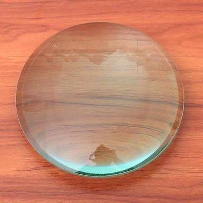 ERHIndia Big Diameter Magnifying blue Glass Replace Lenses Bi Convex Lens 5 Magnifier Lens