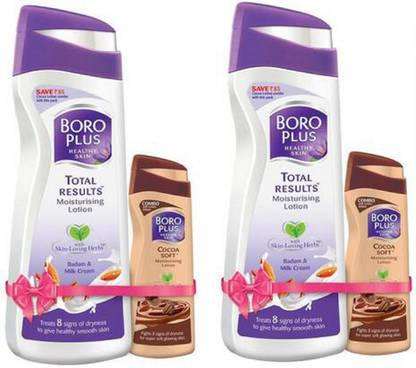 BOROPLUS Doodh Kesar Body Lotion 500ml + coco butter 100ml pack of 1